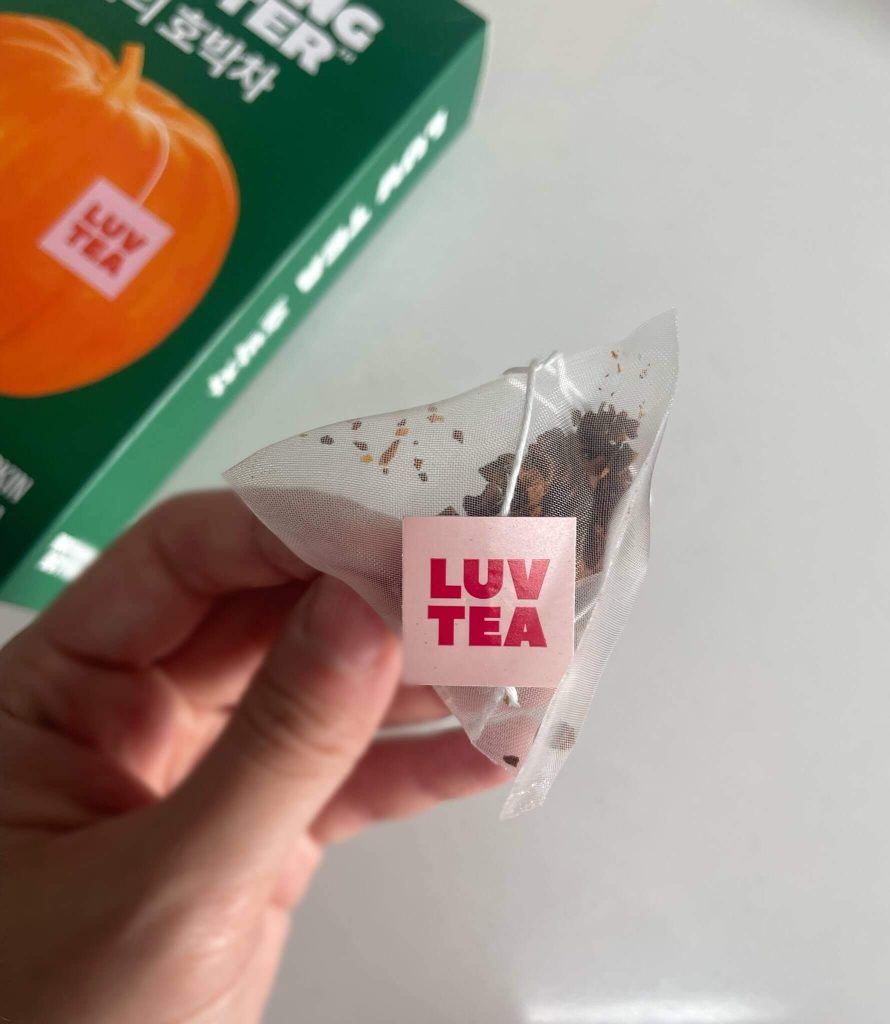 LUV TEA かぼちゃ茶のティーバッグ